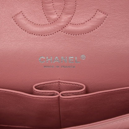 Chanel Lambskin Quilted Medium Double Flap Light Pink 6 of 14