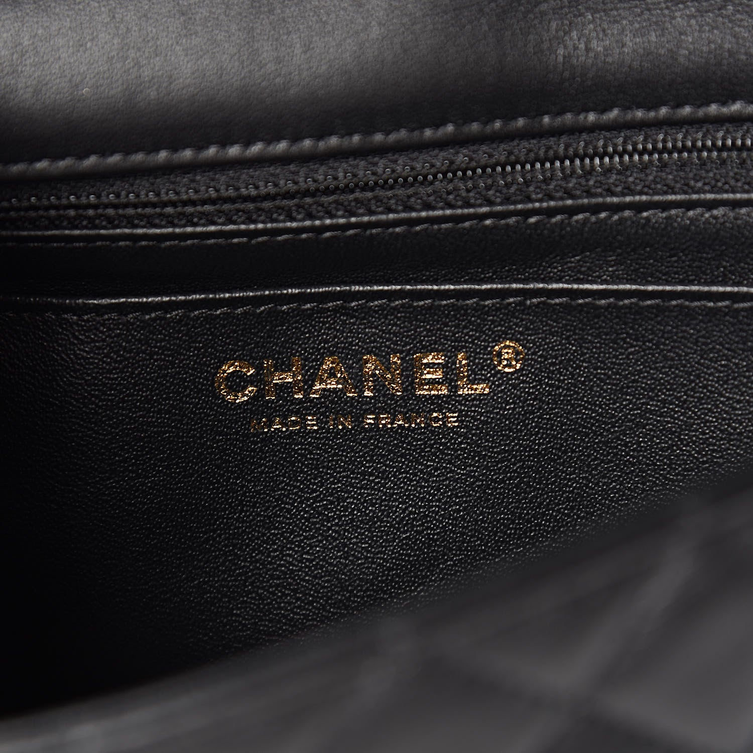 Chanel Lambskin Quilted Mini Rectangular Flap Black 6 of 11