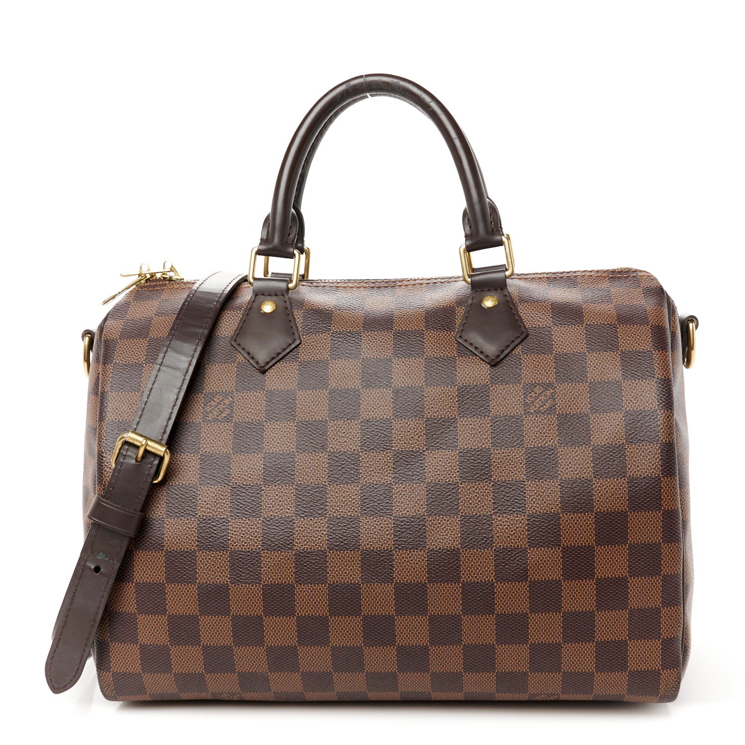 Louis Vuitton Damier Ebene Speedy Bandouliere 30 1 of 12