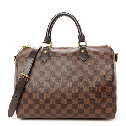 Louis Vuitton Damier Ebene Speedy Bandouliere 30 1 of 12
