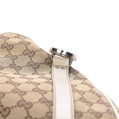 Gucci Monogram Medium GG Twins Shoulder Bag Tan 10 of 14