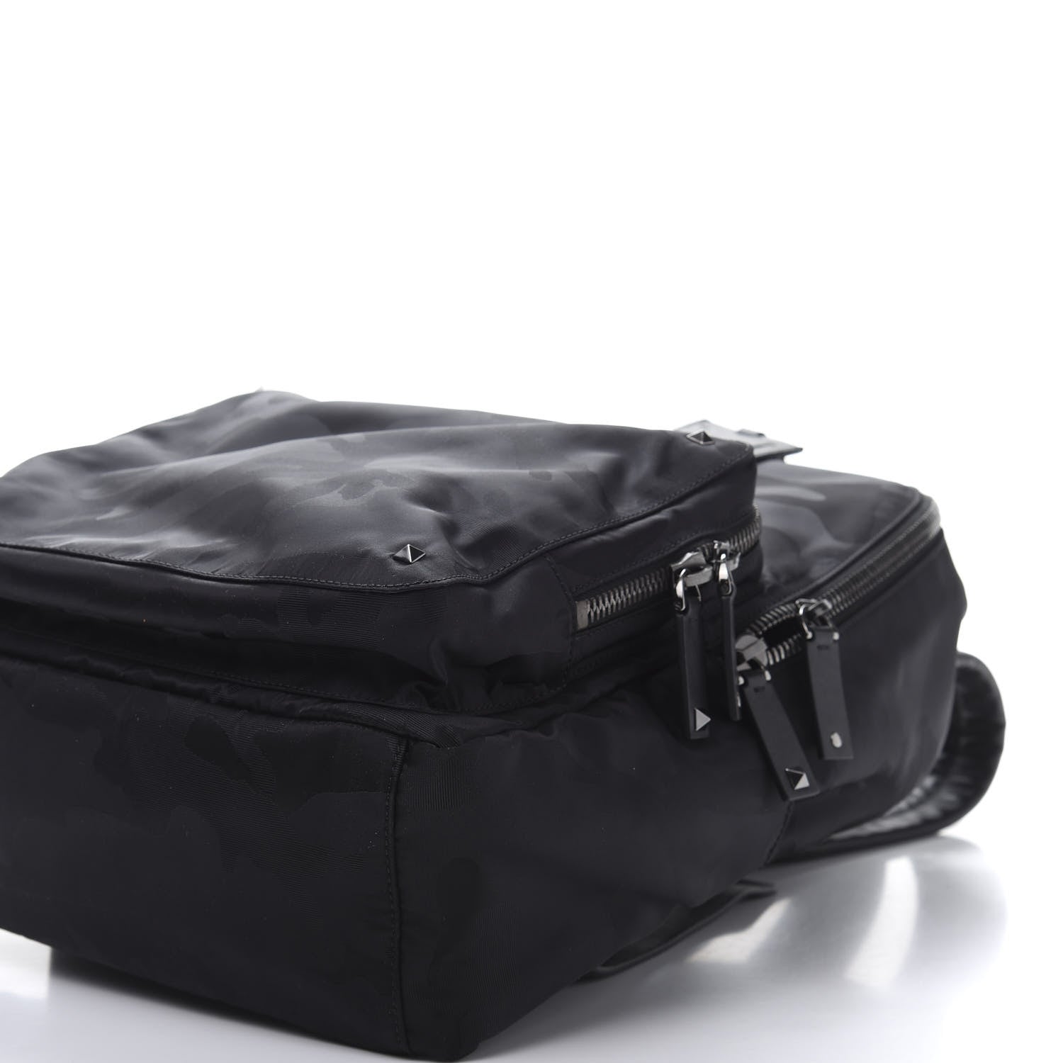 Valentino Garavani Nylon Camouflage Backpack Black 6 of 10