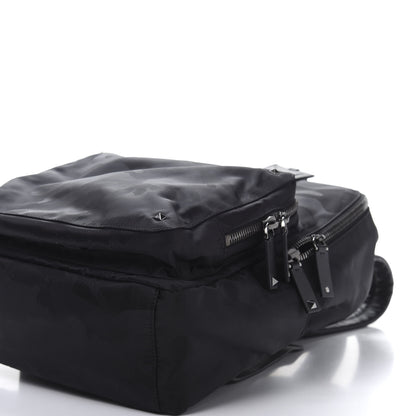 Valentino Garavani Nylon Camouflage Backpack Black 6 of 10