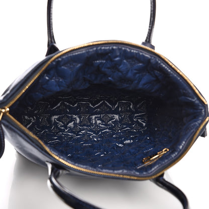 Louis Vuitton Monogram Nylon Desire Lockit Vertical MM Marine 8 of 13