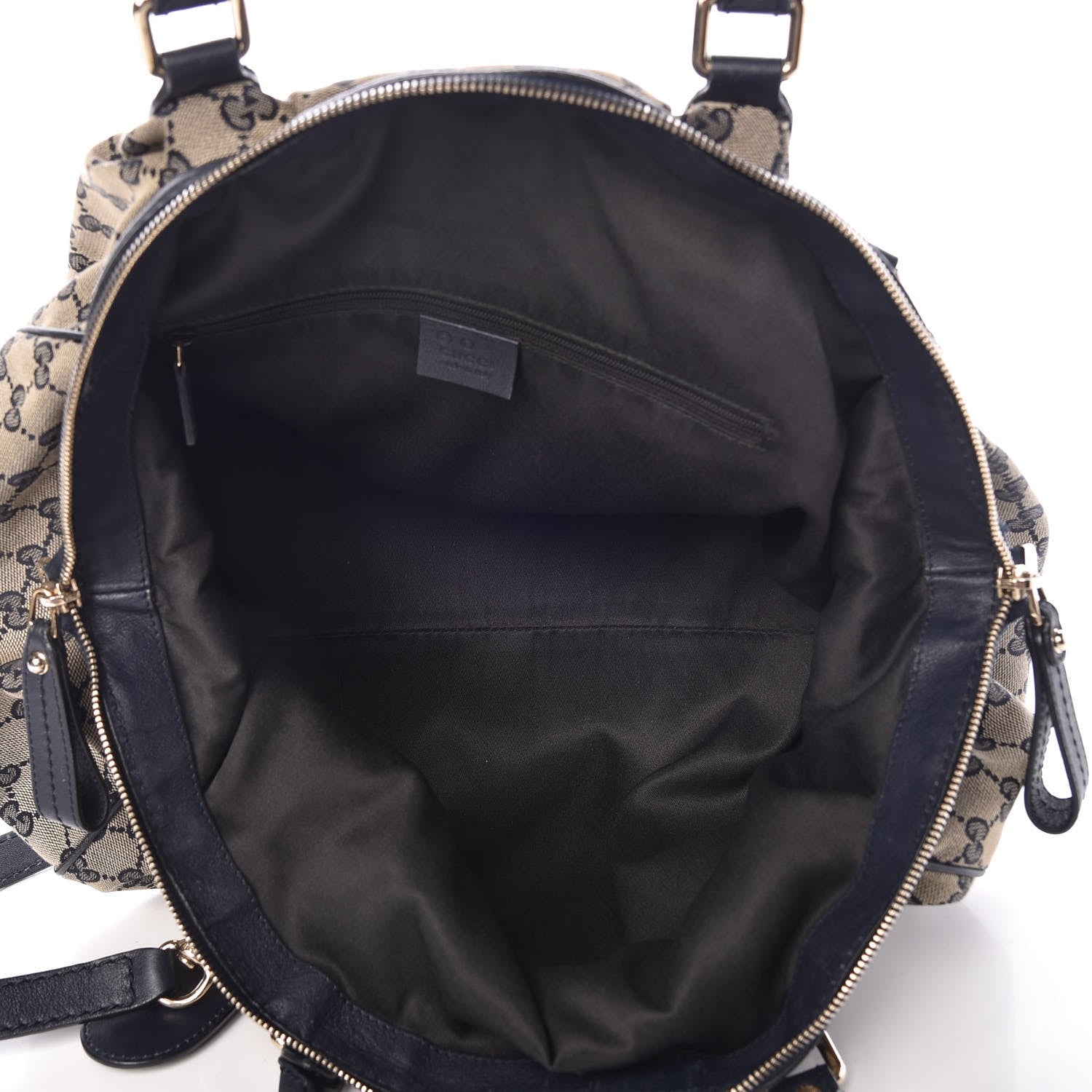Gucci Monogram Medium Sukey Boston Bag Navy 5 of 17