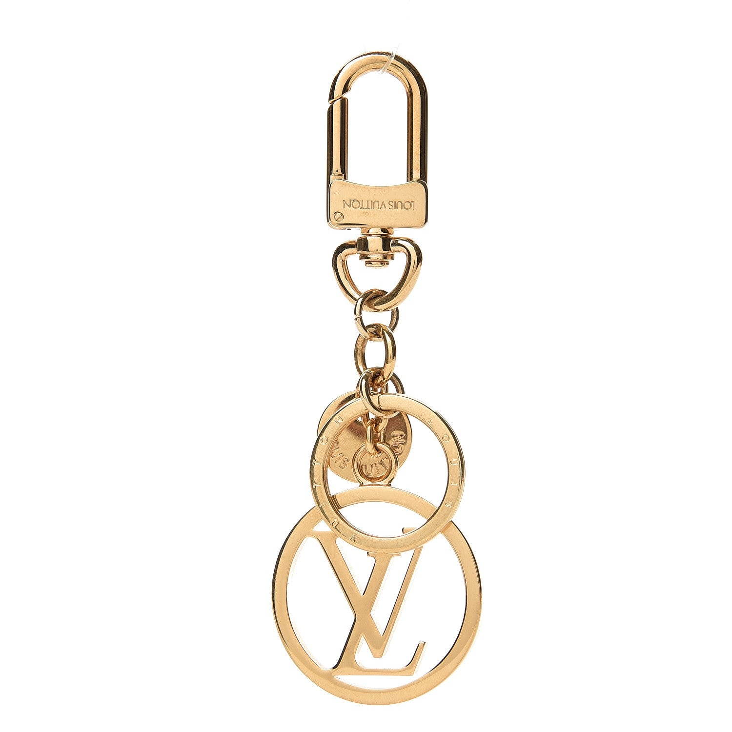 Louis Vuitton LV Circle Key Holder Gold 1 of 4