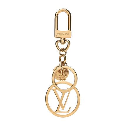Louis Vuitton LV Circle Key Holder Gold 1 of 4