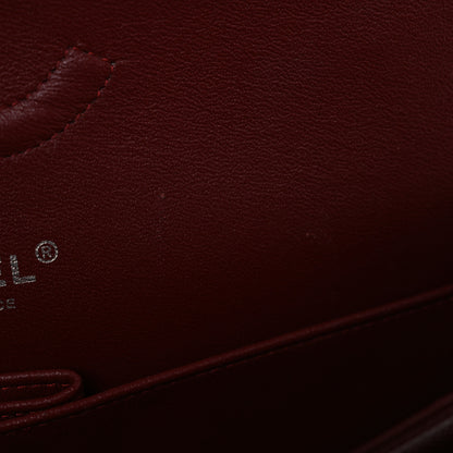 Chanel Caviar Quilted Medium Double Flap Burgundy 11 of 12