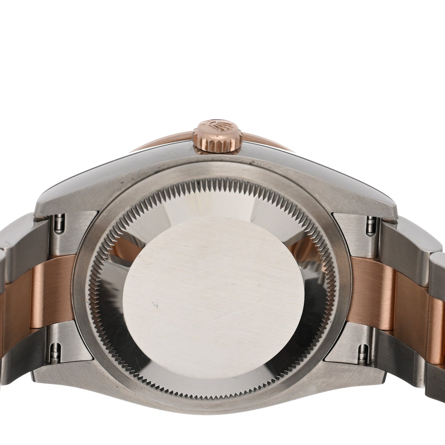 Stainless Steel 18K Everose Gold Diamond Mother of Pearl 36mm Oyster Perpetual Datejust Watch 12628RBR