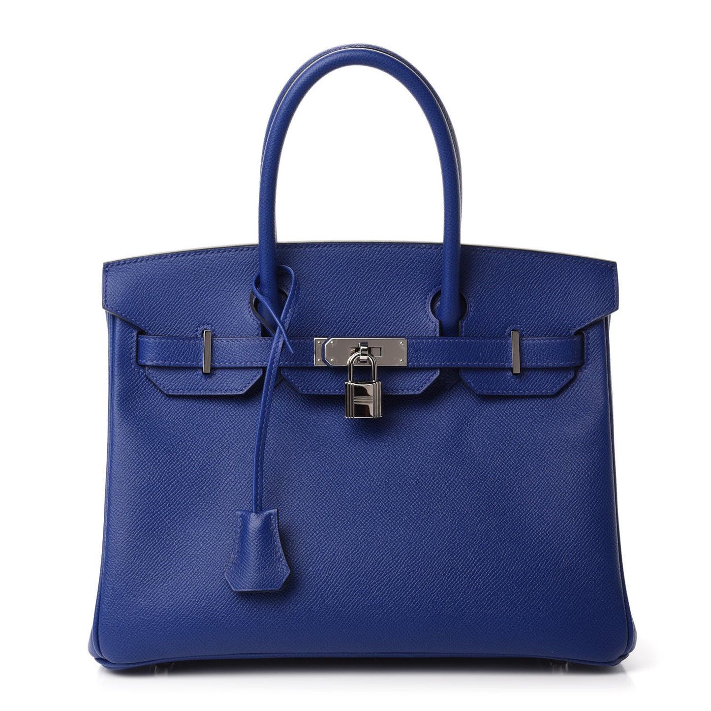 Epsom Birkin 30 Bleu Electrique