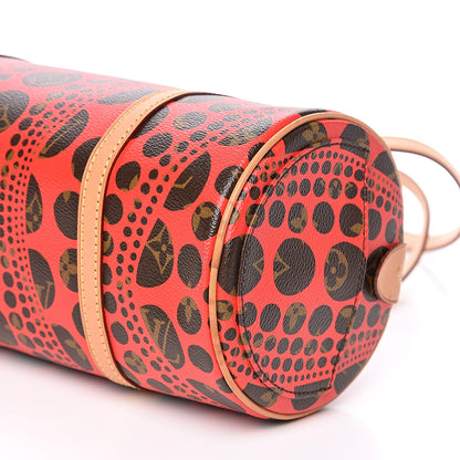 Louis Vuitton Monogram Kusama Pumpkin Dots Papillon 30 Red 8 of 12
