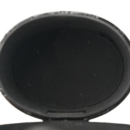 Chanel Patent Quilted Round Clutch With Chain Black 5 of 10