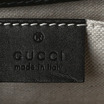 Gucci Monogram Margaux Calfskin Medium Emily Chain Shoulder Bag Beige Ebony Cocoa 6 of 13