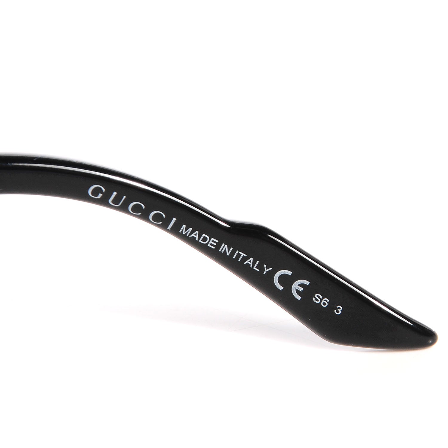 Gucci Aviator Sunglasses 1622/S Black 6 of 7