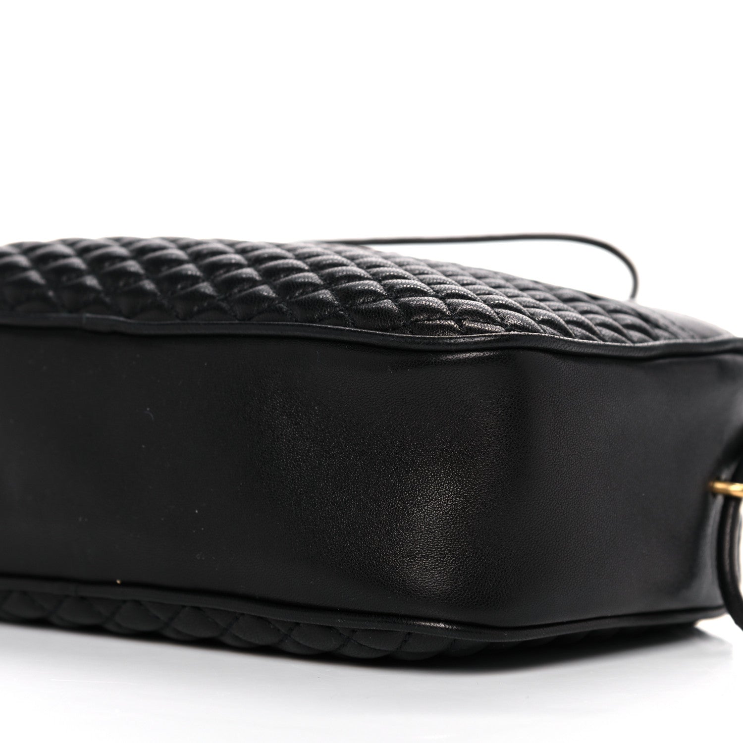 Saint Laurent Lambskin Quilted Victoire Camera Bag Black 9 of 11