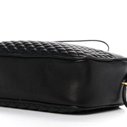Saint Laurent Lambskin Quilted Victoire Camera Bag Black 9 of 11
