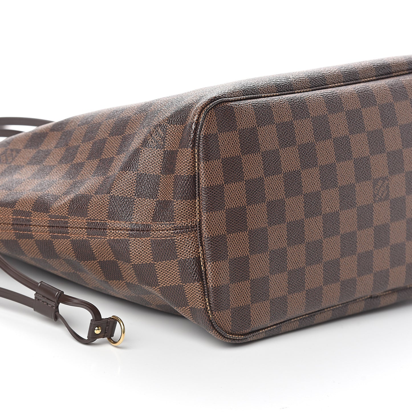 Damier Ebene Neo Neverfull MM Rose Ballerine