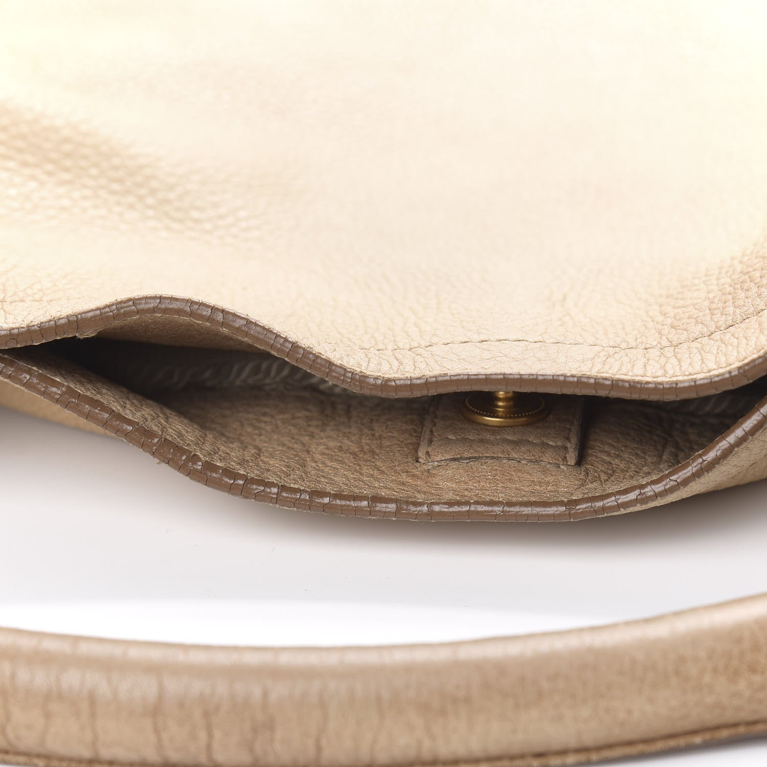 Prada Vitello Daino Hobo Sabbia 9 of 13