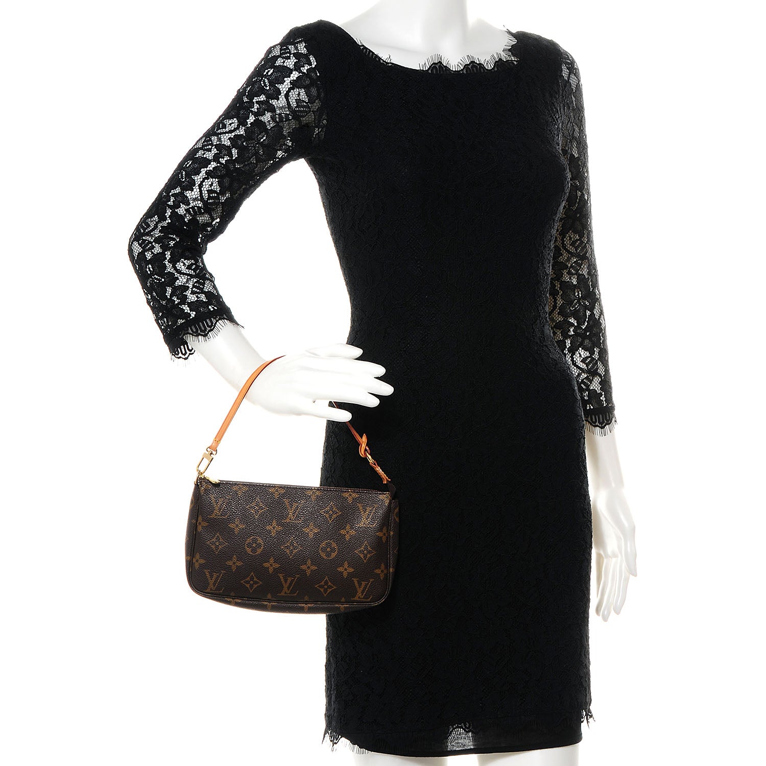 Louis Vuitton Monogram Pochette Accessories Bag 2 of 7