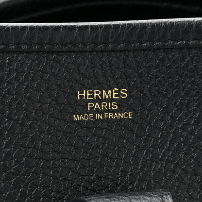 Hermes Taurillon Clemence Evelyne III PM Black 6 of 10