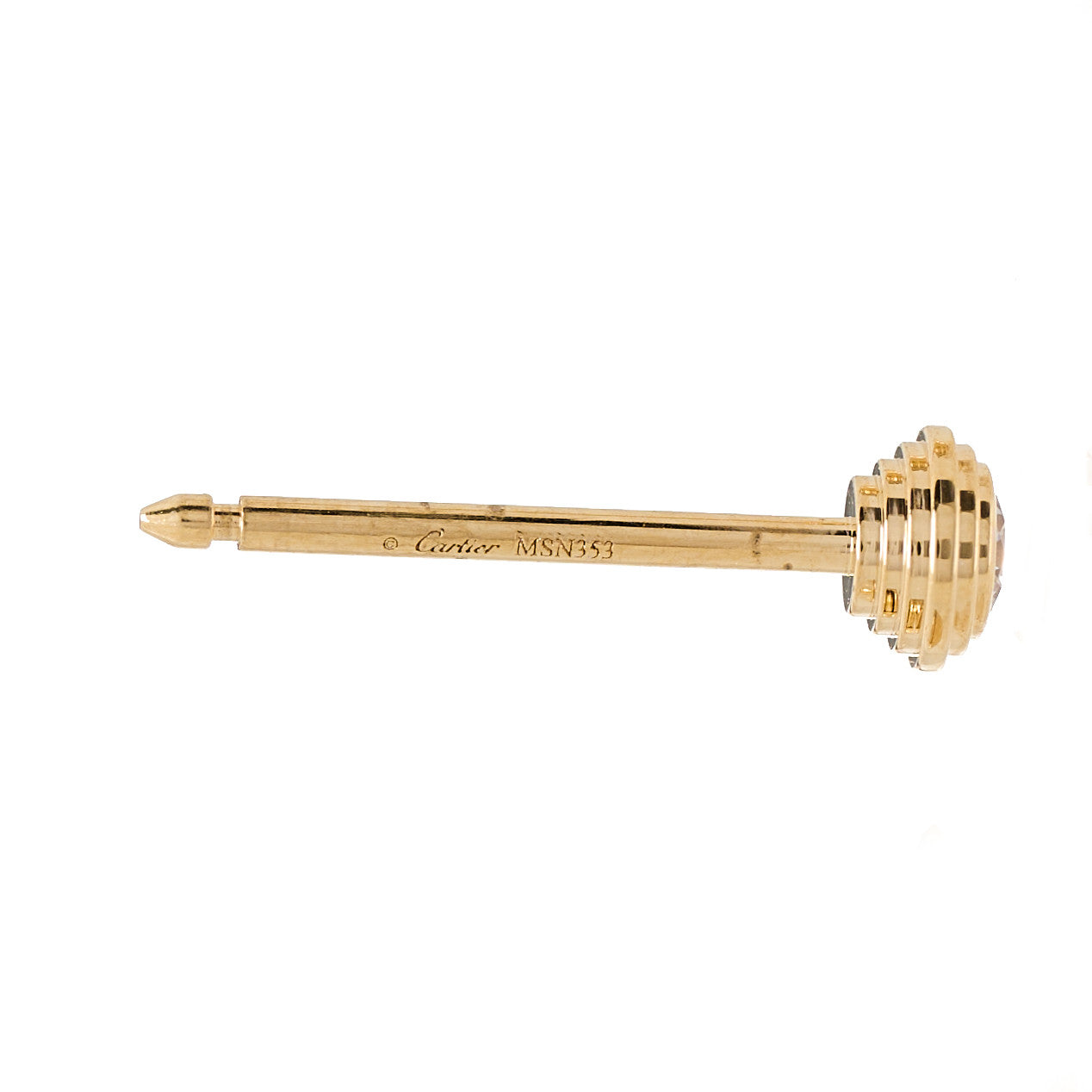18K Yellow Gold Diamond XS D'Amour Earrings