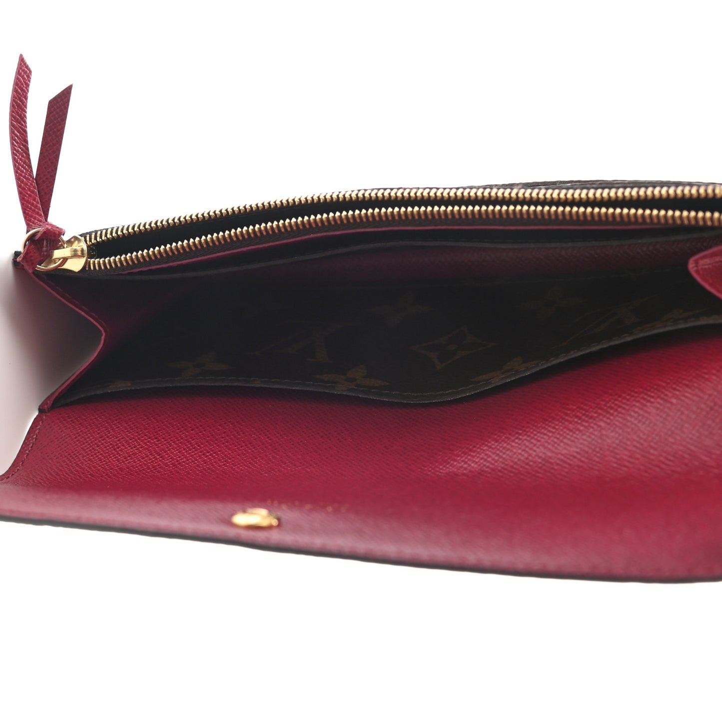 Monogram Emilie Wallet Fuchsia