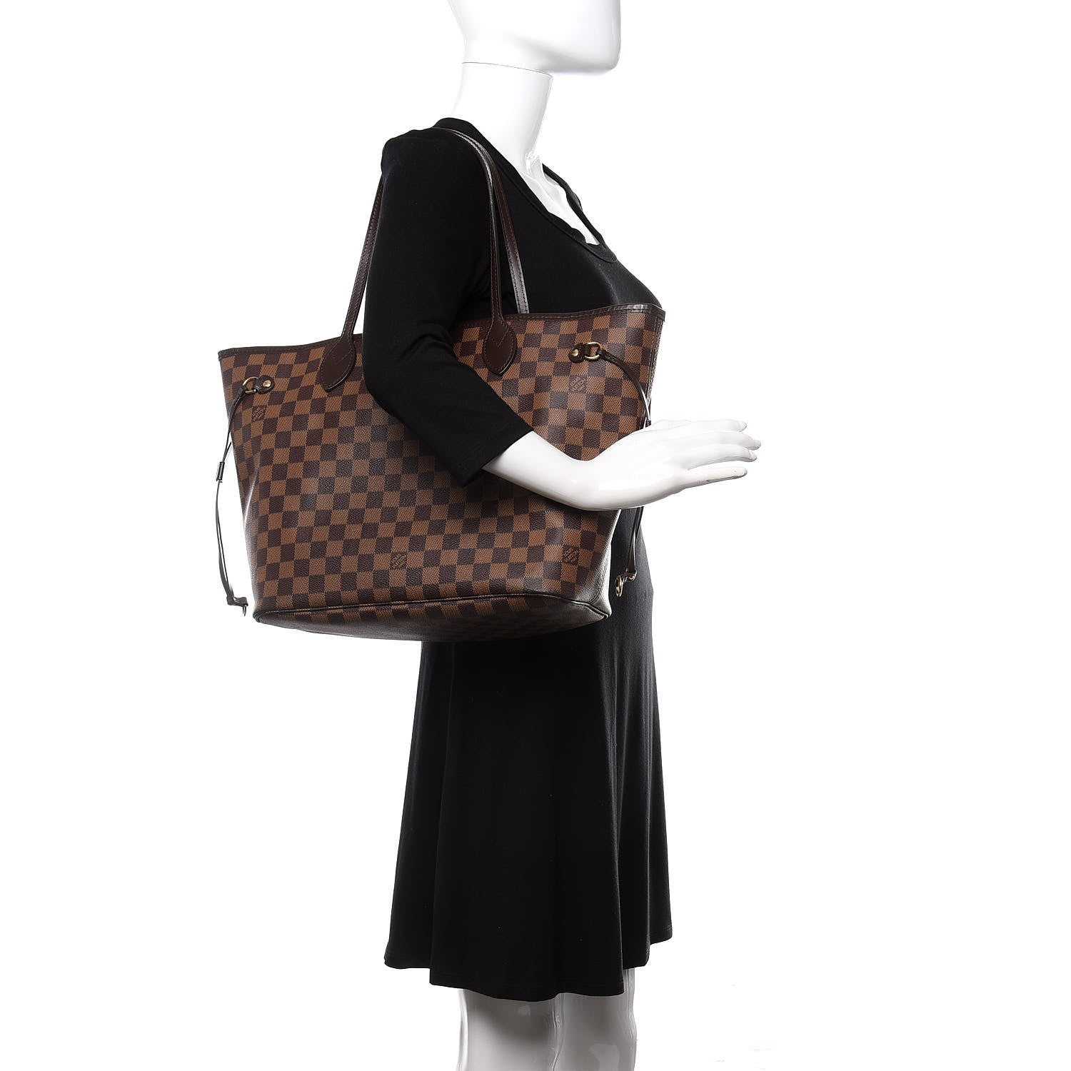 Louis Vuitton Damier Ebene Neo Neverfull MM 2 of 13