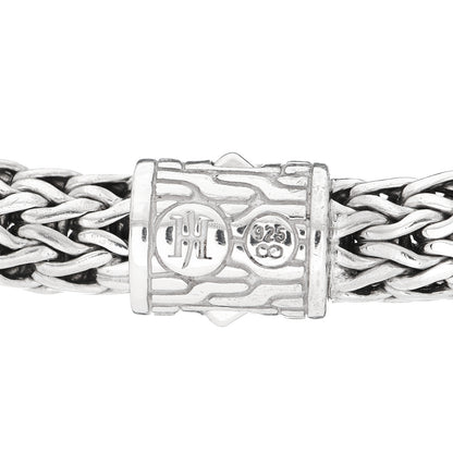 John Hardy Sterling Silver Diamond 6.5mm Classic Chain Bracelet 4 of 4