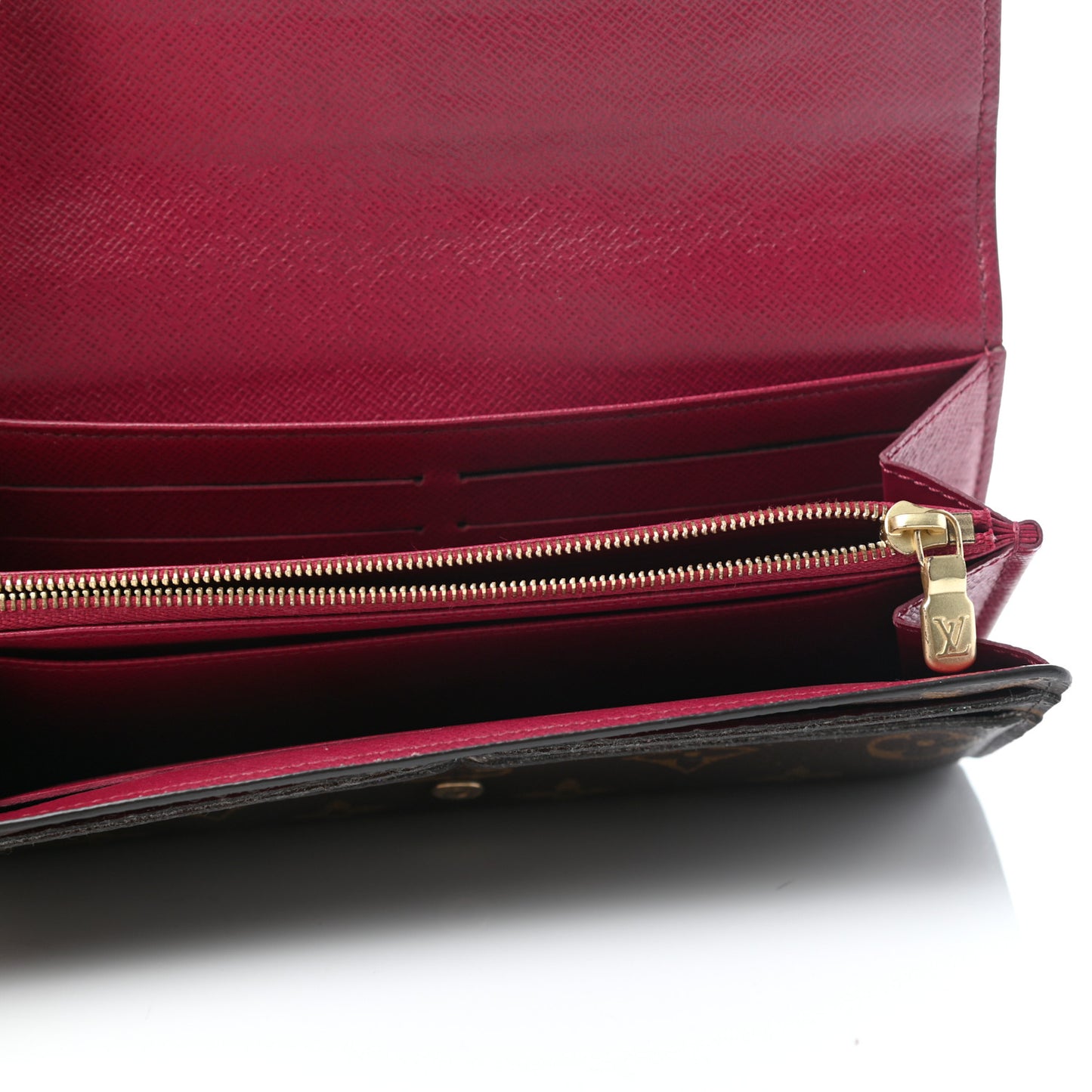 Monogram Sarah Wallet NM Fuchsia
