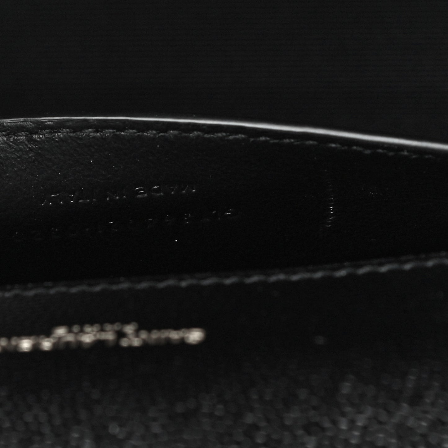 Grain De Poudre Small Monogram Kate Satchel Black