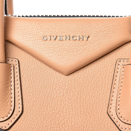 Givenchy Sugar Goatskin Small Tri-Color Antigona Light Brown Beige Black 8 of 10