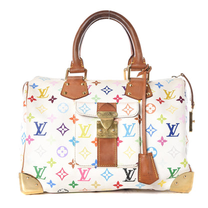 Louis Vuitton Monogram Multicolor Speedy 30 White 1 of 19