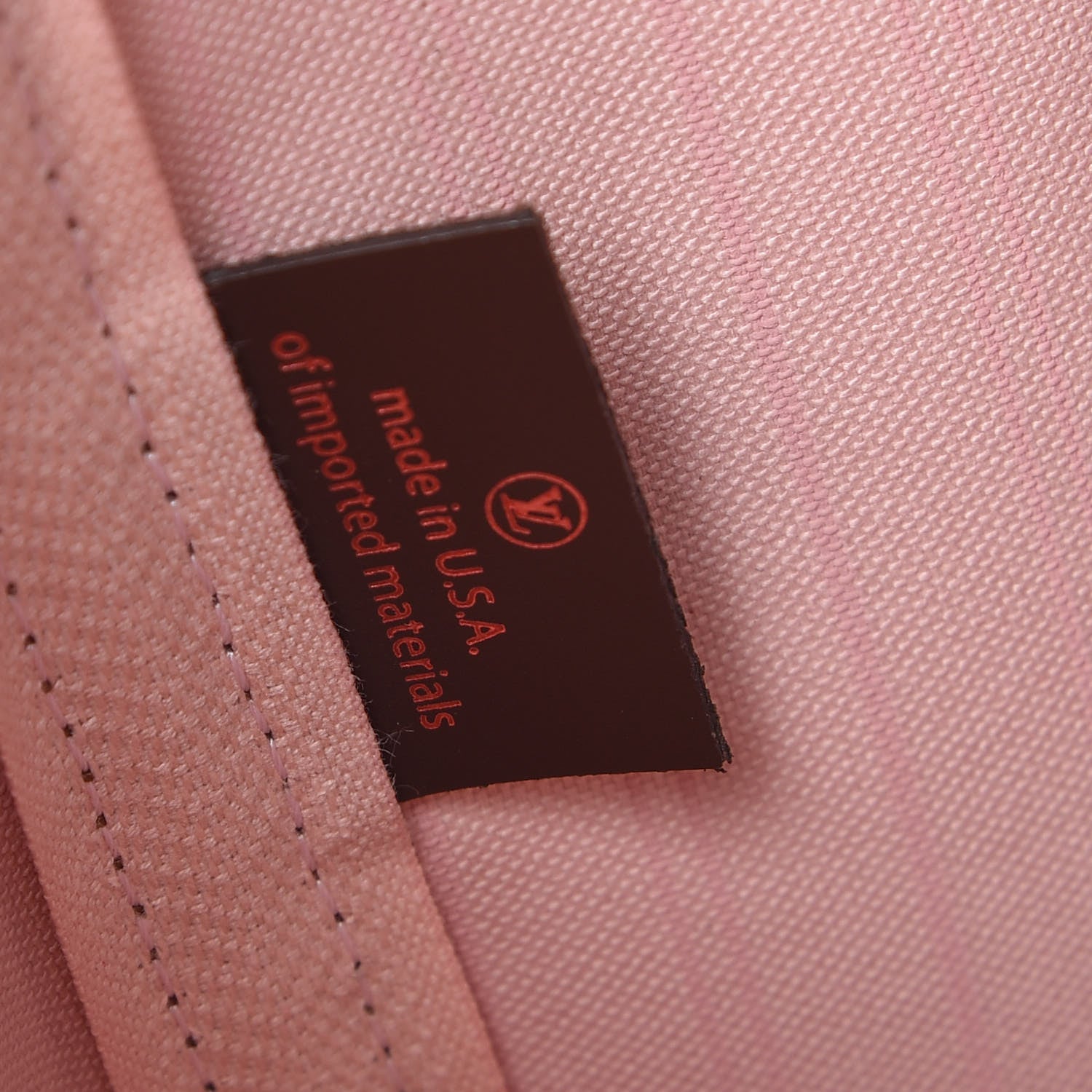 Louis Vuitton Damier Ebene Neo Neverfull MM Rose Ballerine 10 of 11