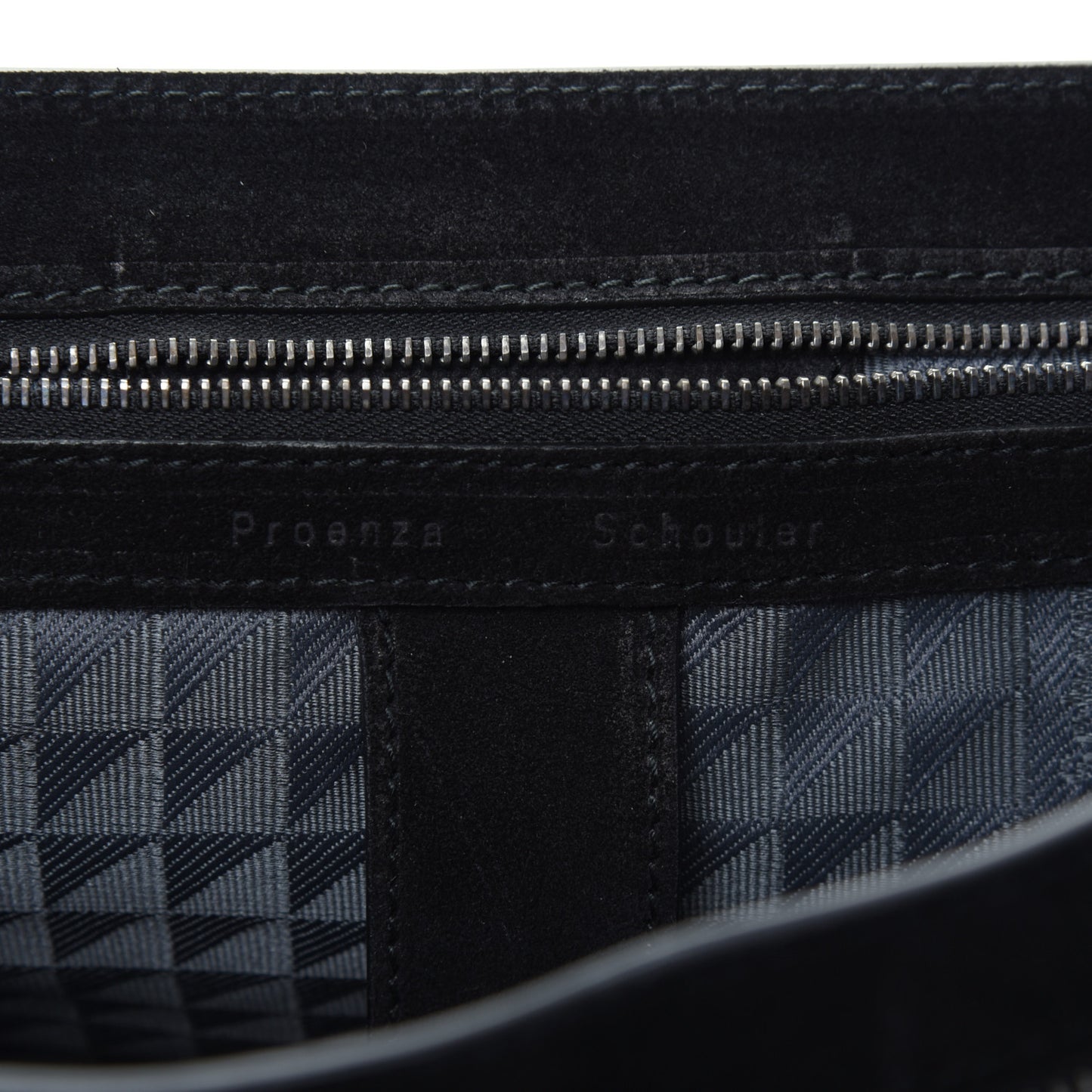 Suede Medium PS1 Satchel Black