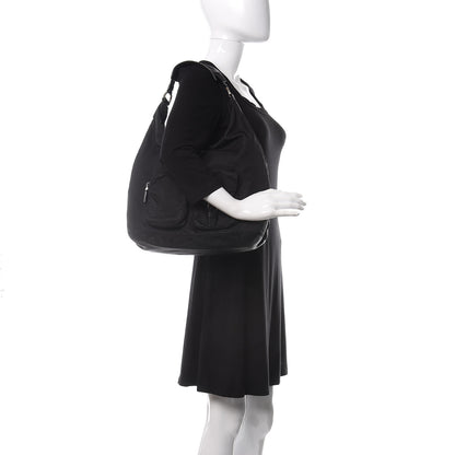 Prada Tessuto Nylon Hobo Black 2 of 10