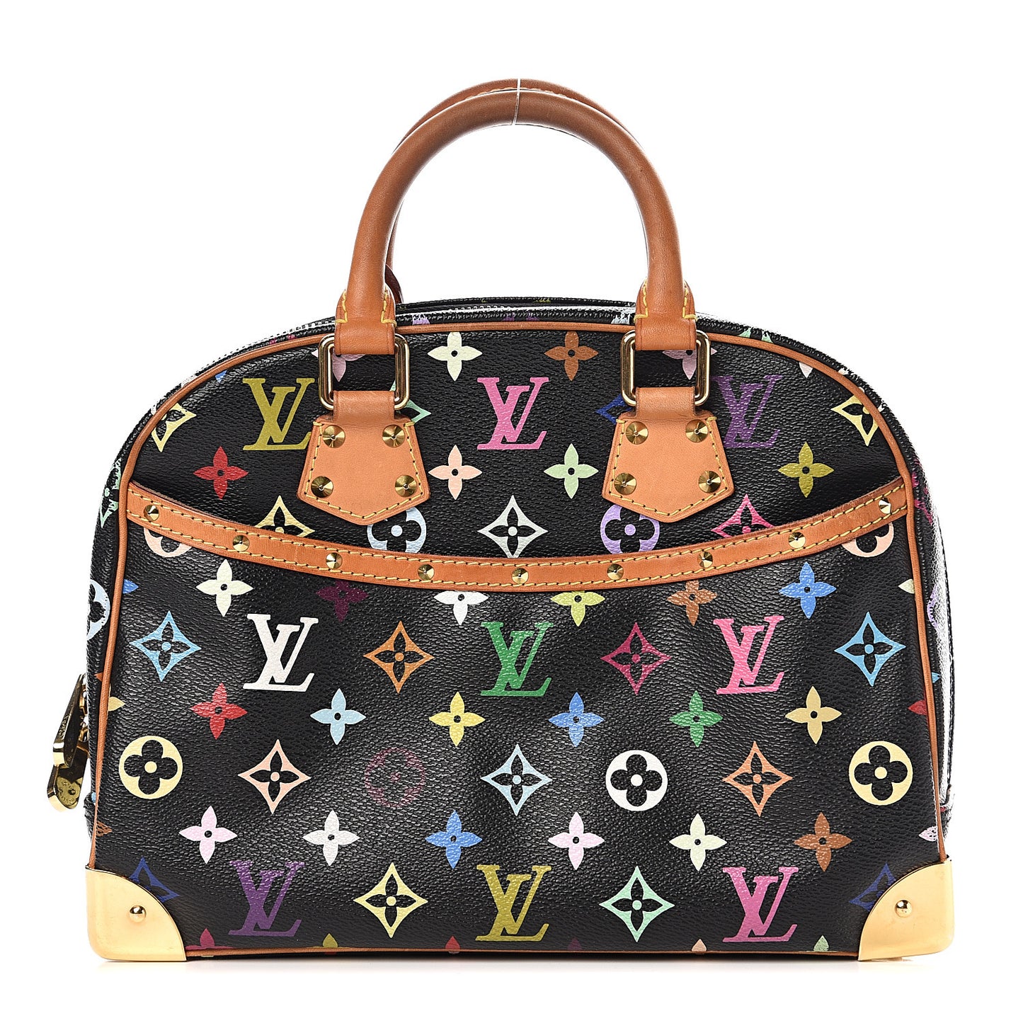 Monogram Multicolor Trouville Black