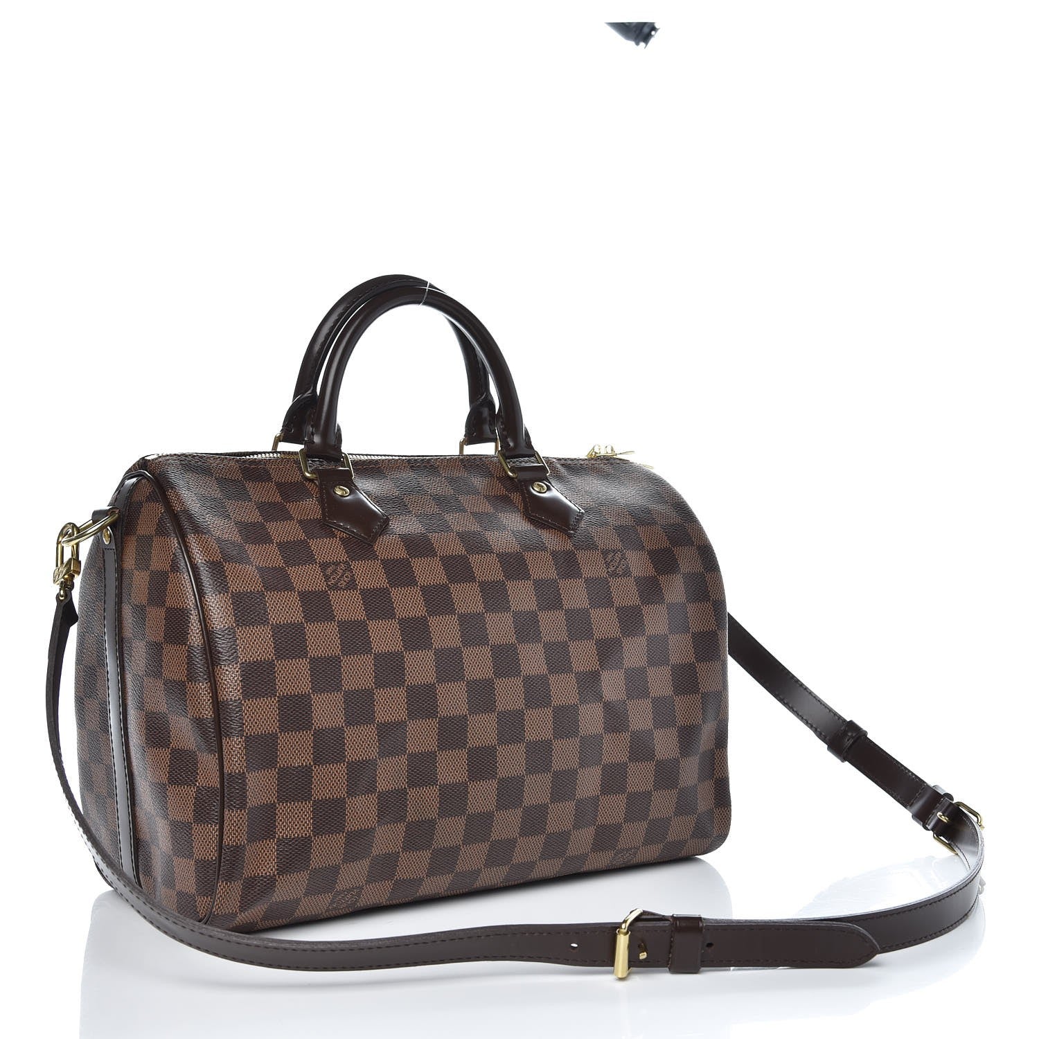 Louis Vuitton Damier Ebene Speedy Bandouliere 30 4 of 8