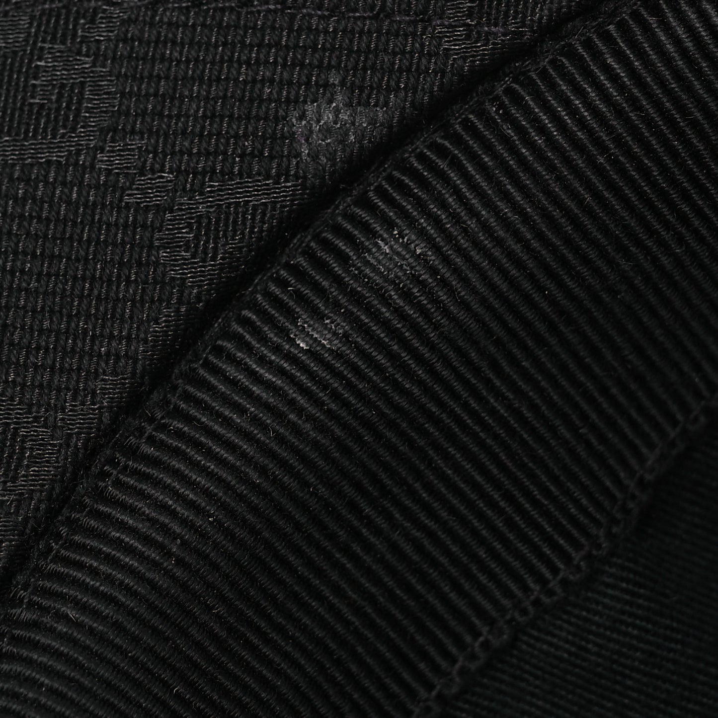 Monogram Web Baseball Hat M Black