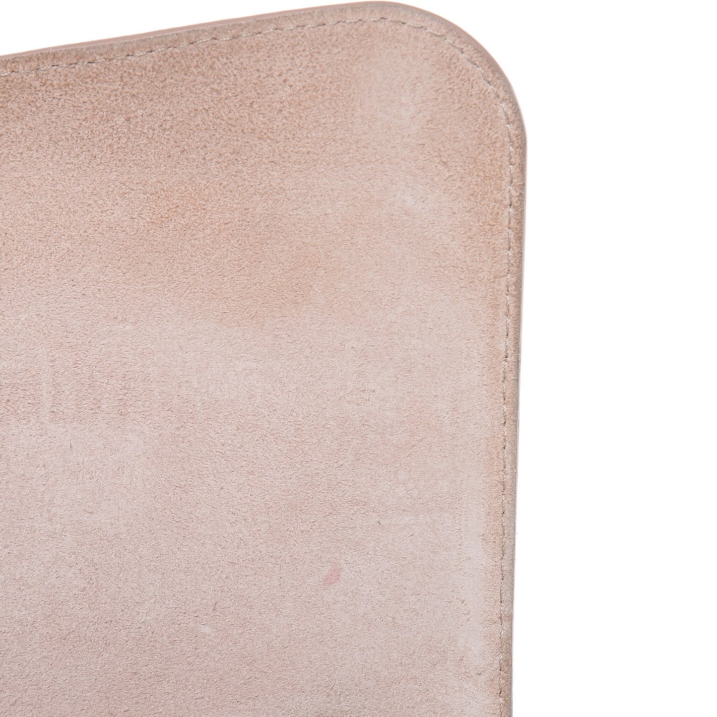 Grained Calfskin Jumbo Classic Pure Double Flap Nude