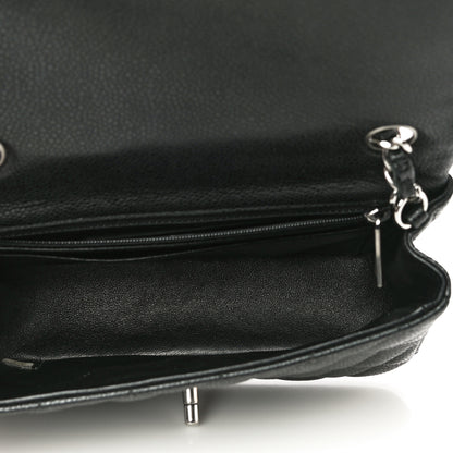 Chanel Caviar Quilted Mini Rectangular Flap Black 5 of 12