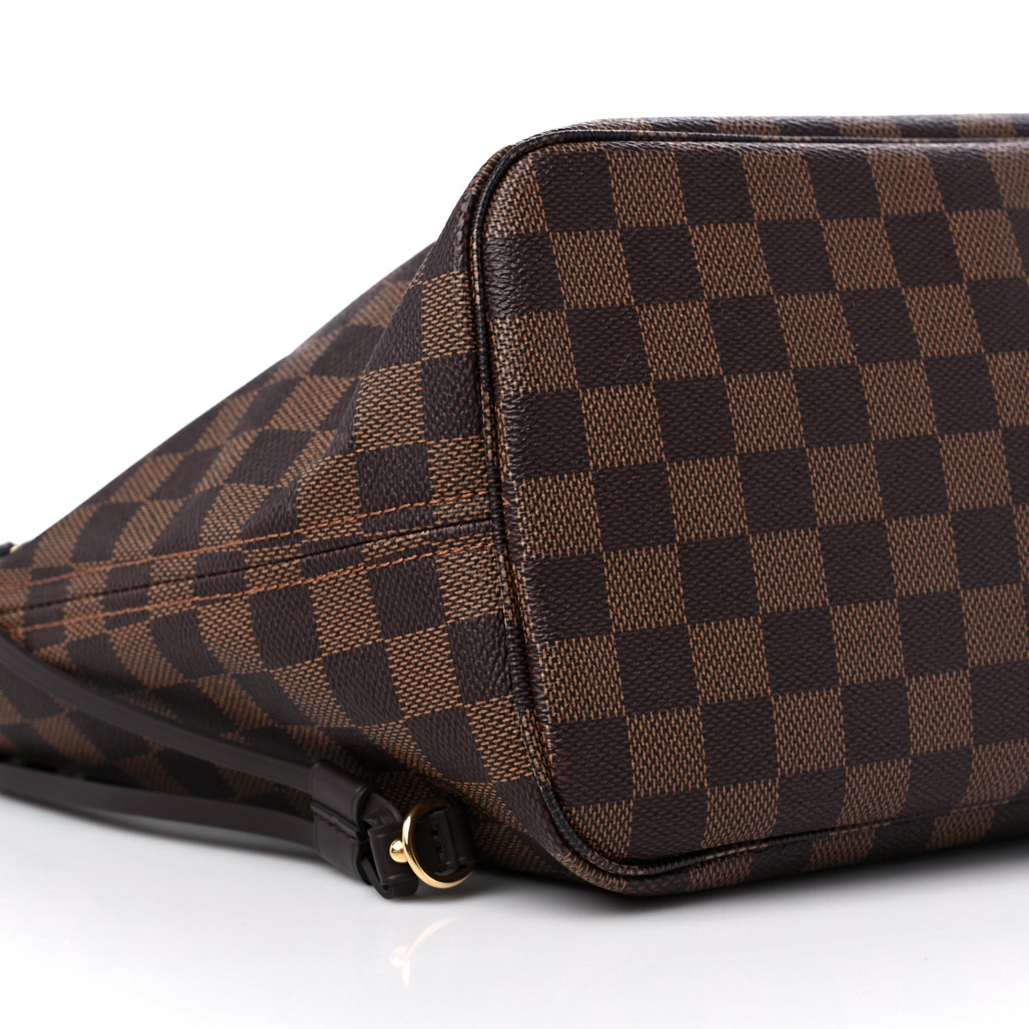 Damier Ebene Neo Neverfull MM Rose Ballerine