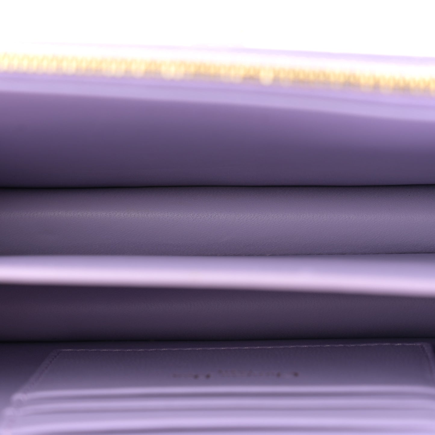 Lambskin Macrocannage Mini Miss Caro Bag Lilac