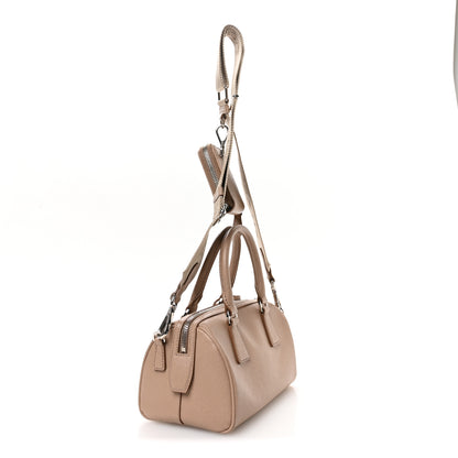 Prada Saffiano Lux Top Handle Crossbody Bag  Cammeo 3 of 10