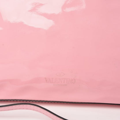 Valentino Garavani Patent Lacca Bow Dome Tote Pop Gardenia 10 of 11