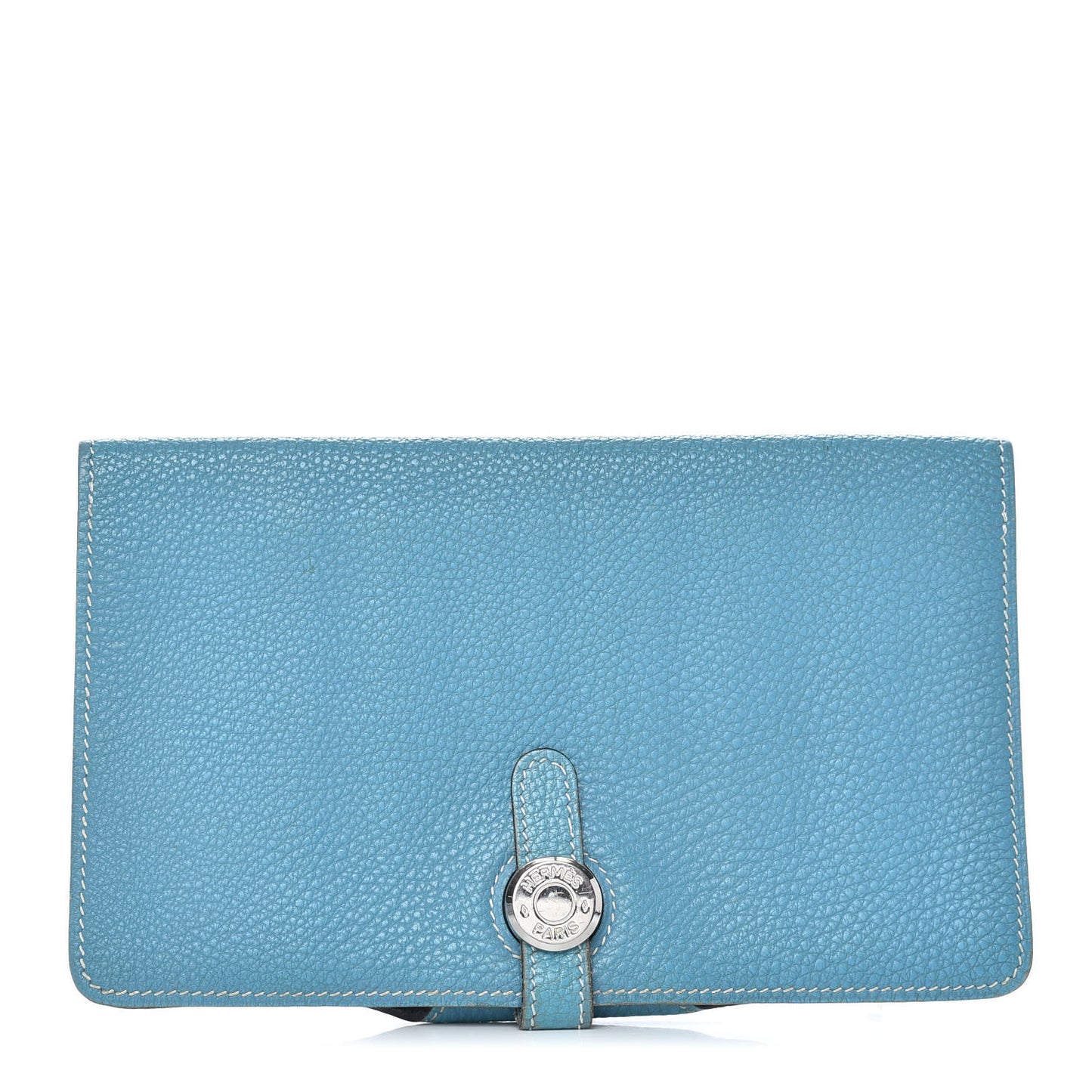 Togo Dogon Wallet Blue Jean