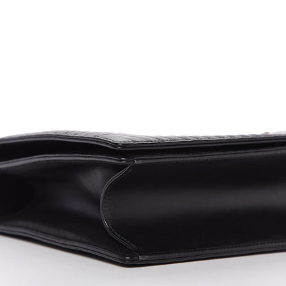 Christian Dior Lambskin Quilted Embroidered Large Diorama Flap Bag Black 6 of 10