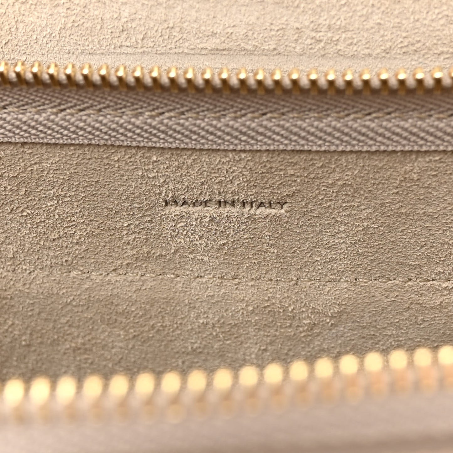Grained Calfskin Nano Belt Bag Light Taupe