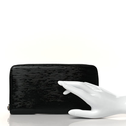 Louis Vuitton Epi Electric Zippy Organizer Wallet Black 2 of 9