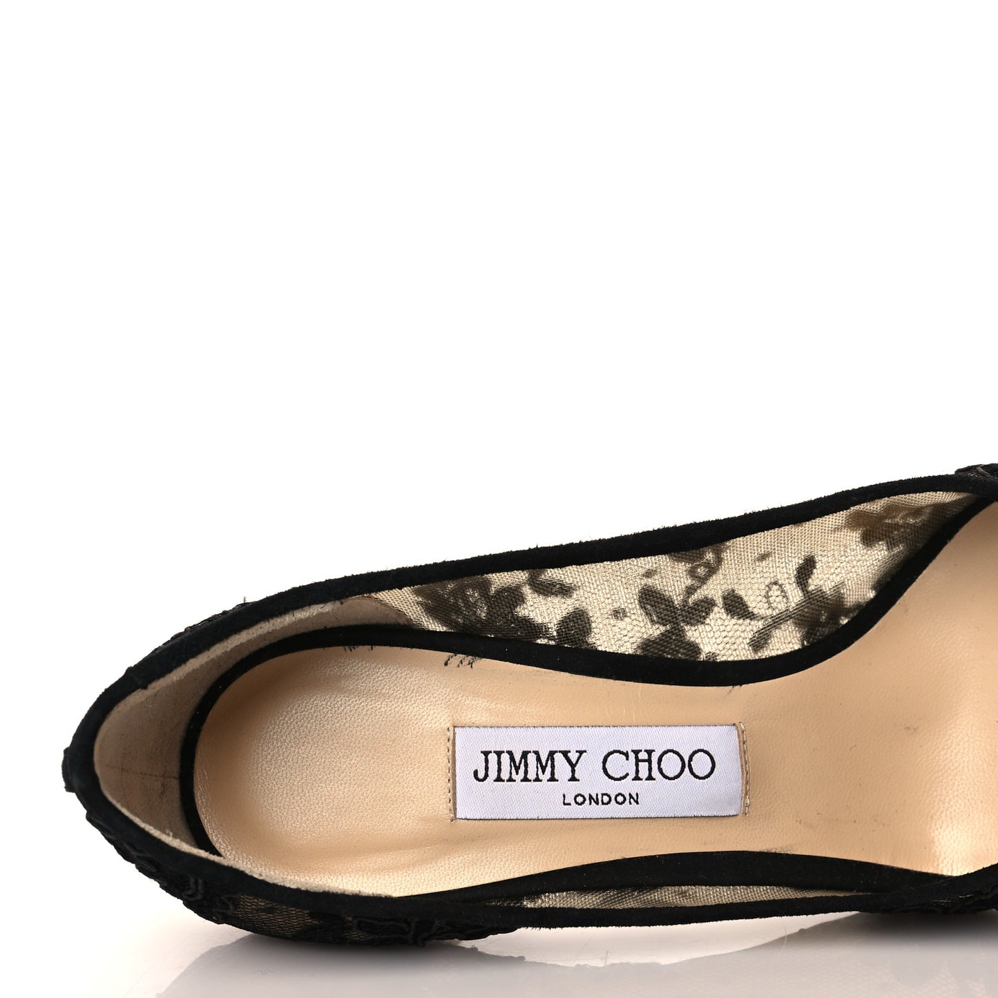Lace Abel Pump 38 Black
