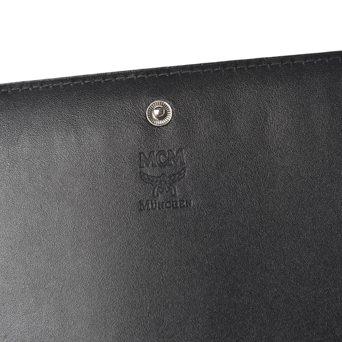 Visetos Studded Chain Wallet Black